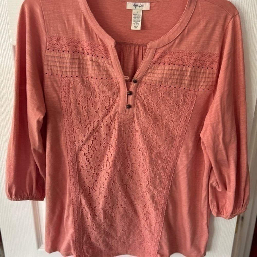 Style&Co Blouse Size Large